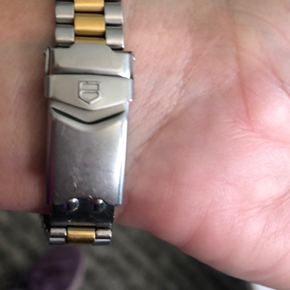 Two tone Tag Heuer water resistant women’s watch. main image 4
